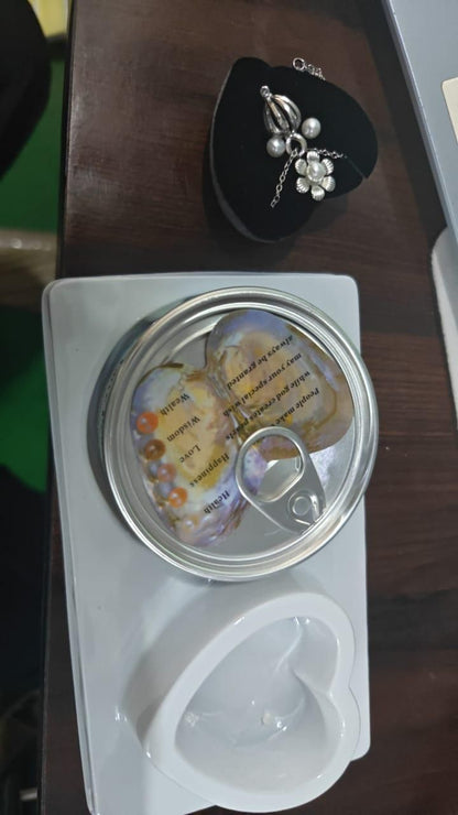 Sterling Silver Wish Pearl Set